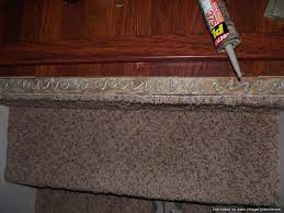 installing laminate on top stair to carpet
