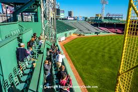 fenway park tour red sox green