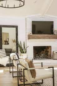 Mount A Tv Over A Brick Fireplace