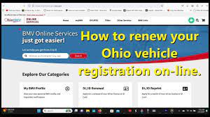 ohio bmv services how to renew