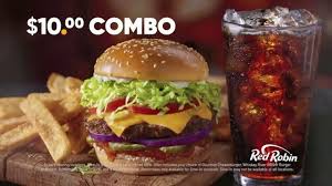 red robin 10 combo tv spot all day