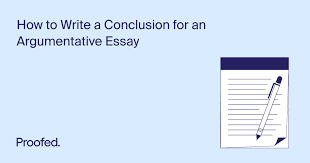 conclusion for an argumentative essay