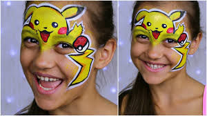 pokemon go pikachu makeup for kids