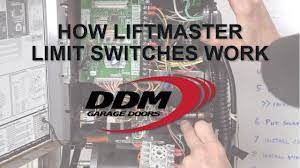 how liftmaster limit switches work
