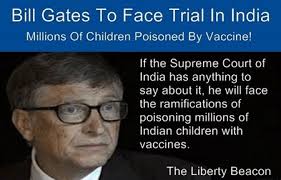 Image result for Bill gates india vaccinating