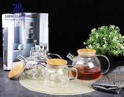 480ml Pyrex Borosilicate Glass Tea Pot