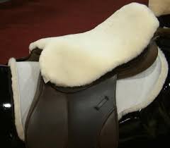 Sheepskin Saddle Seat Cushion Cover