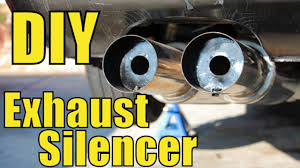 diy exhaust silencer you