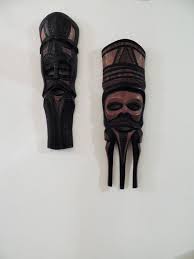 African Hand Carved Tribal Masks