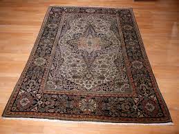 13931 mohtasham kashan antique rug 6 8