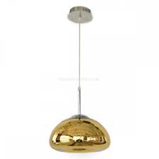 Modern Glass Pendant Light D130324 Gold