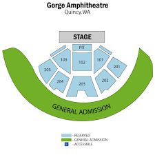 Gorge Amphitheatre Tickets Gorge Amphitheatre Events