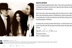 Non, Yoko Ono n'a pas trafiqué une photo de David Bowie - L'Avenir