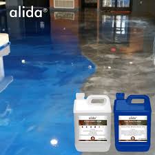 epoxy resin waterproof rubber floor