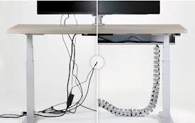 A few general guidelines for a good desk height are: How To Install Cables On A Standing Desk So It Is Neat Safe And Works Well Pacific Ergonomics
