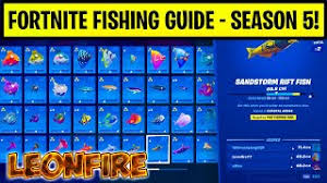 Fortnite season 3 week 5 challenges. How Where To Catch All Fish In Fortnite Season 5 Timestamps Youtube