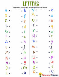 alphabet worksheets uppercase
