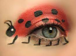 ladybug eye shadows makeup beauty