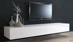 Ikon Matte White Floating Tv Unit