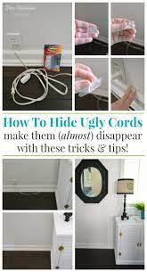 hide and organize unsightly cords