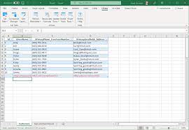 transfer data from excel to sftp