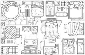 apartment interior icon for floor plan
