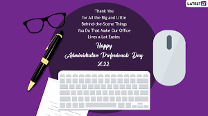 administrative professionals day 2022