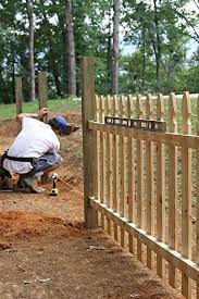 How To Build A Picket Fence Ashley