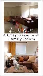 How To Create A Cozy Basement Family