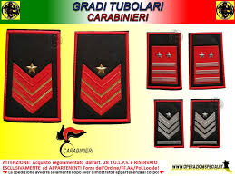 Nuovi gradi per le forze armate in anteprima. Operazioni Speciali Gradi Tubolari Carabinieri