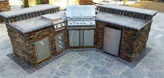 Outdoor kitchen islands make the backyard that much better. Pre Fabricated Or Custom Made Outdoor Grill Island