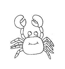 Maybe you would like to learn more about one of these? Funny Crab With Big Smile Sea Animals Line Art Coloring Page Download Print Online Coloring Pages For Free Color Nimbus