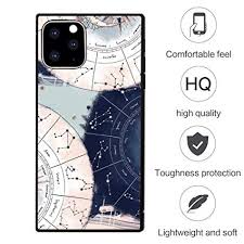 Amazon Com Astrology Chart Square Edge Case Cover