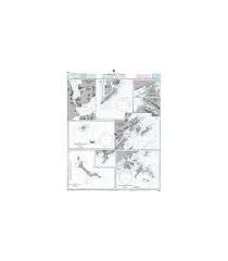British Admiralty Nautical Chart 1454 Anchorages In Alaska
