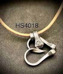 horseshoe nail heart necklace blayn