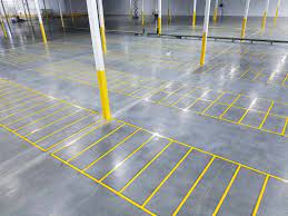 warehouse floor striping services
