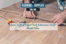 Both come in sheet or tile form. Putting Down Self Adhesive Vinyl Floor Tiles Uk Flooring Supplies Online