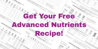 Free Custom Advanced Nutrients Feeding Charts For You