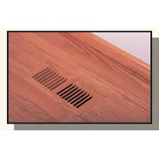 flush with frame vents floor supply