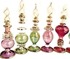 Blown Glass Perfume Bottles