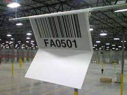 warehouse signs aisle bulk zone
