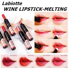 cau labiotte wine lipstick melting