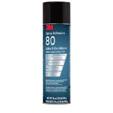 rubber and vinyl 80 spray adhesive