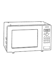 Washing machine printable coloring page, free to download and print. Microwave Oven Coloring Page 1001coloring Com