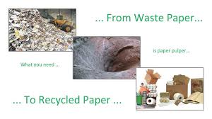 disadvanes of recycled paper industry