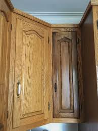 diy staining oak cabinets eclectic spark