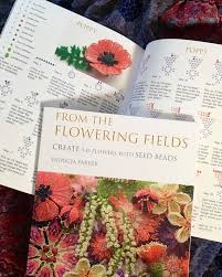 Flowering Fields Book Beaded Flowers