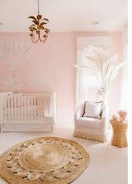 the perfect round rug in the nursery