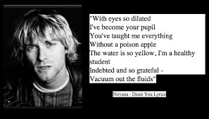 In the sun i feel as one. 21 Best Kurt Cobain Nirvana Lyrics Nsf Music Magazine