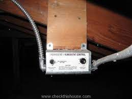 attic power vent heat and moisture